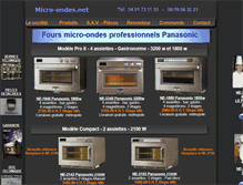 Tablet Screenshot of micro-ondes.net